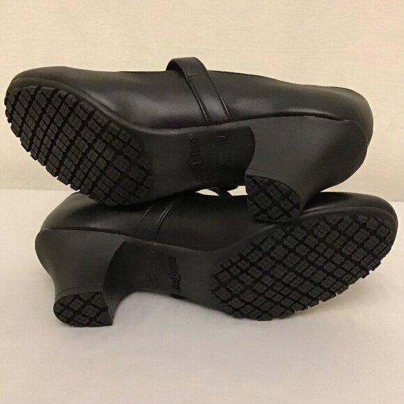 Safe-T-Step 9 Dani Mary Jane Women’s Comfort Shoes Black Heels Career Work - Picture 6 of 11